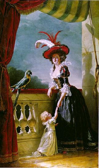 Labille-Guiard, Adelaide Portrait of Louise oil painting picture